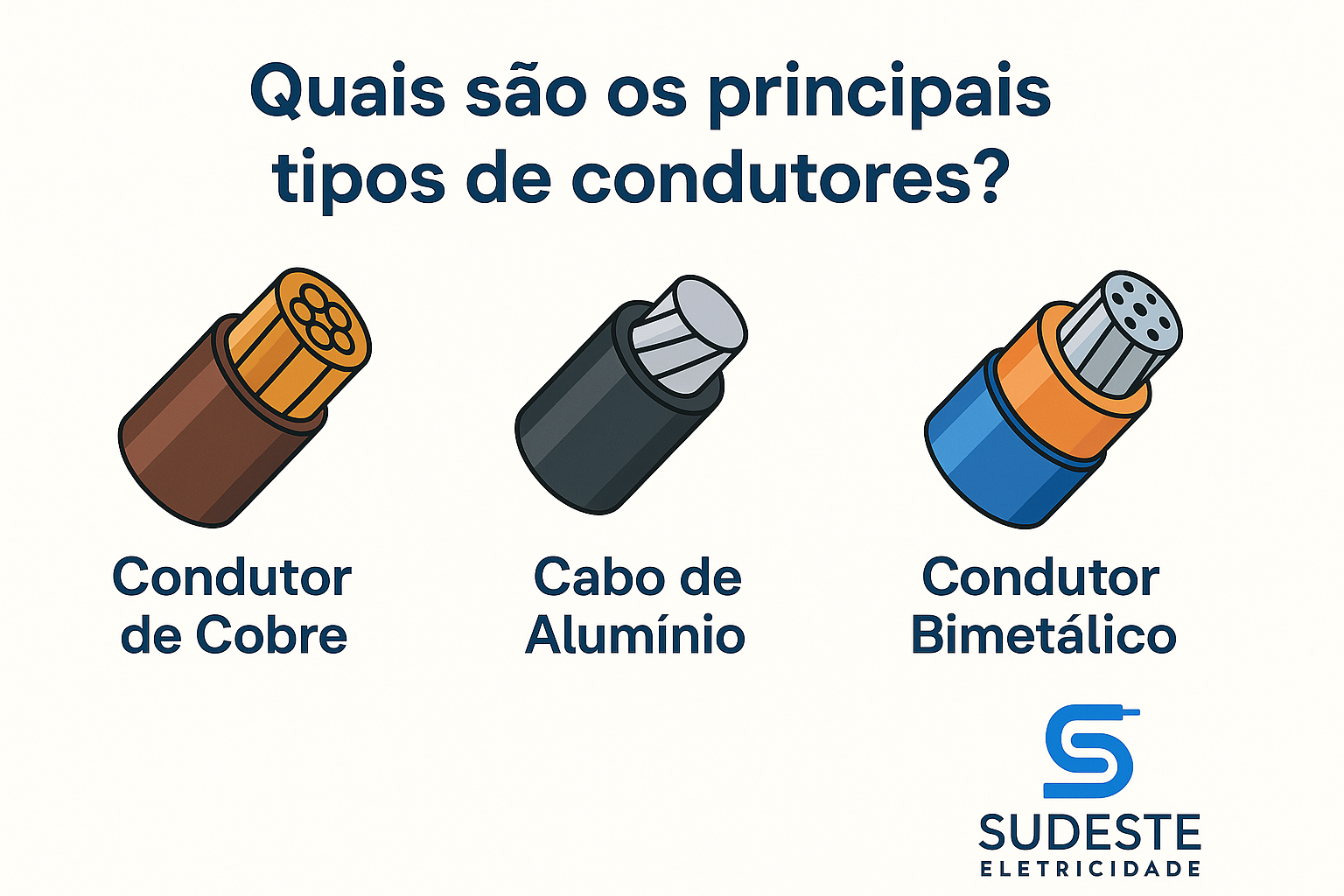 Cabo de alumínio duplex com neutro nu